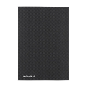 Hobonichi Techo 2026 HON A6: Paper Series: Black Gingham Planner Hobonichi 