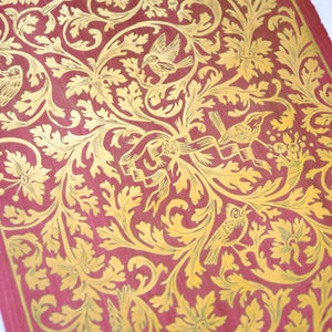 Ornamental Birds Block Print Art Print Papillon Press 