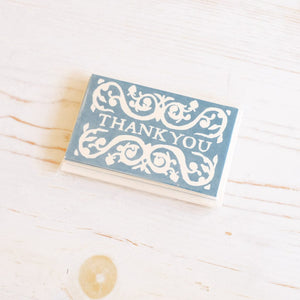 Pack of "Thank You" Gift Cards Gift Card Cambridge Imprint Blue 