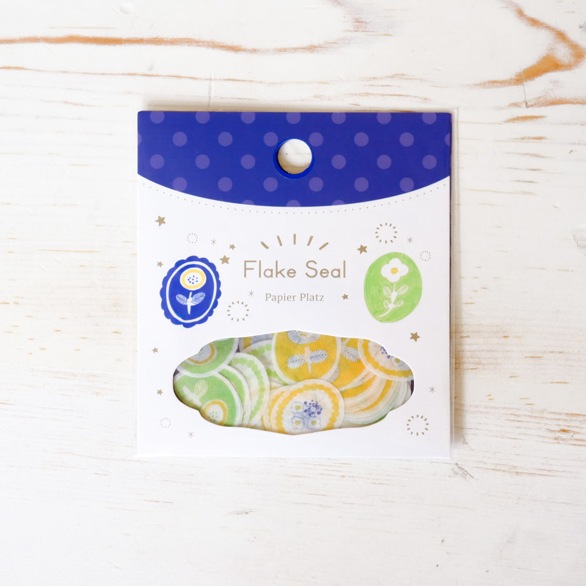 Kurogoma Washi Flake Stickers