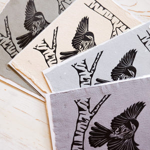 Chickadee Print Art Print Papillon Press 