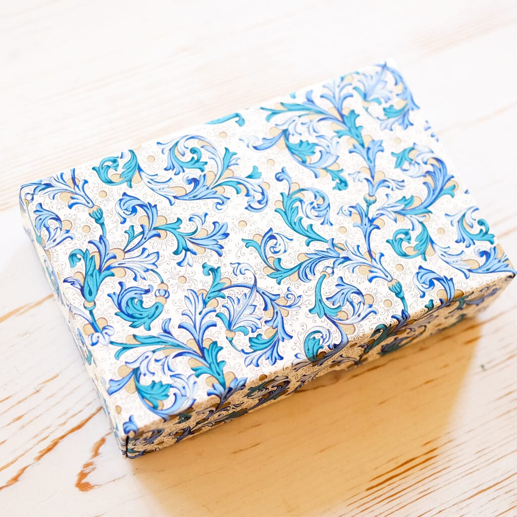 Blue Border Notecard Note Card Rossi 1931 