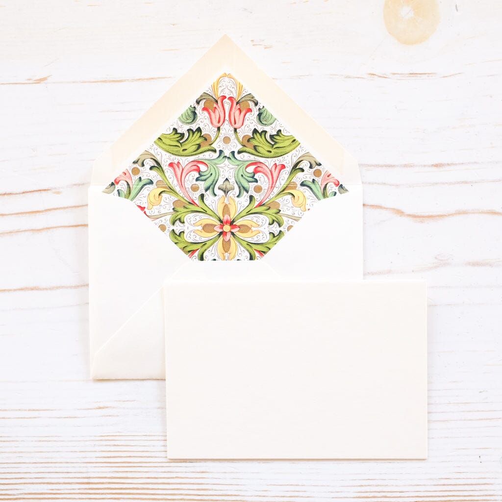 Mini Note Card Set Note Card Rossi 1931 Red Florentine 
