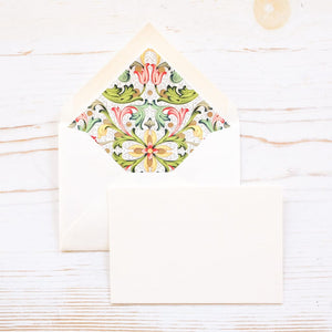Mini Note Card Set Note Card Rossi 1931 Red Florentine 