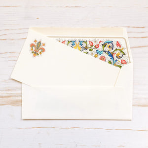 Florentine Stationery Rossi 1931 Fleur de Lis 