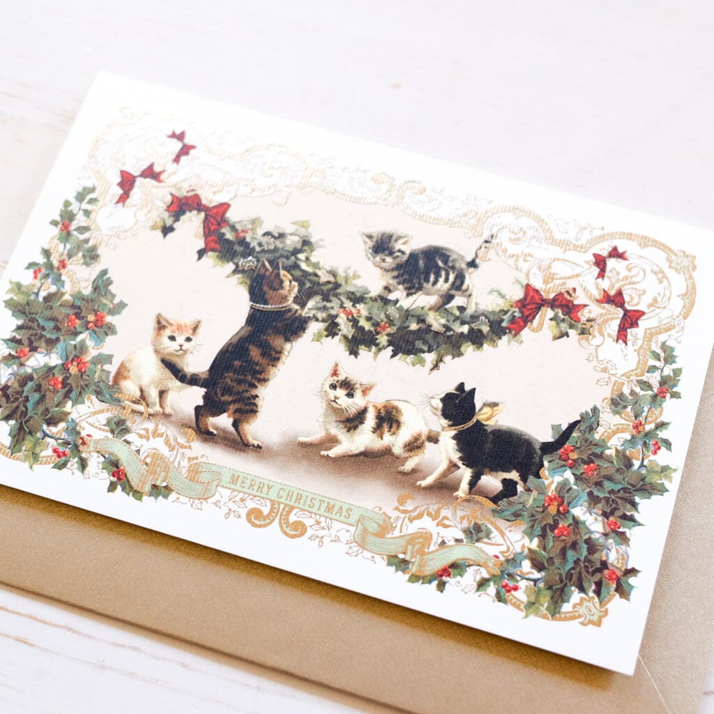 Cats Holiday Card Holiday Card Rossi 1931 