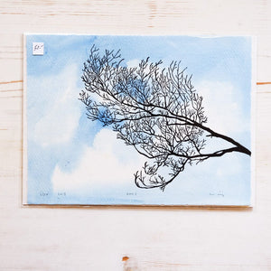 Oak Tree Print Series Art Print Papillon Press Oak III 