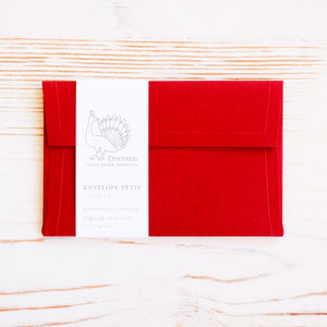 Petit Envelope & Message Card Envelope Dressco Wine Red 