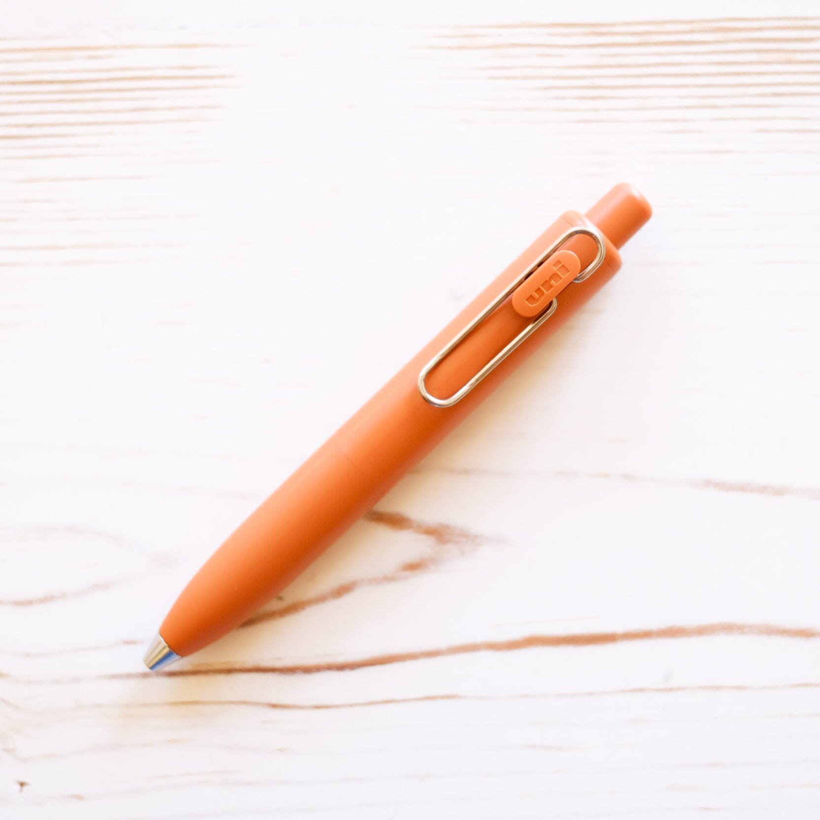 Uni-Ball One P 0.38mm Rollerball Pen Rollerball Pen Mitsubishi Orange 