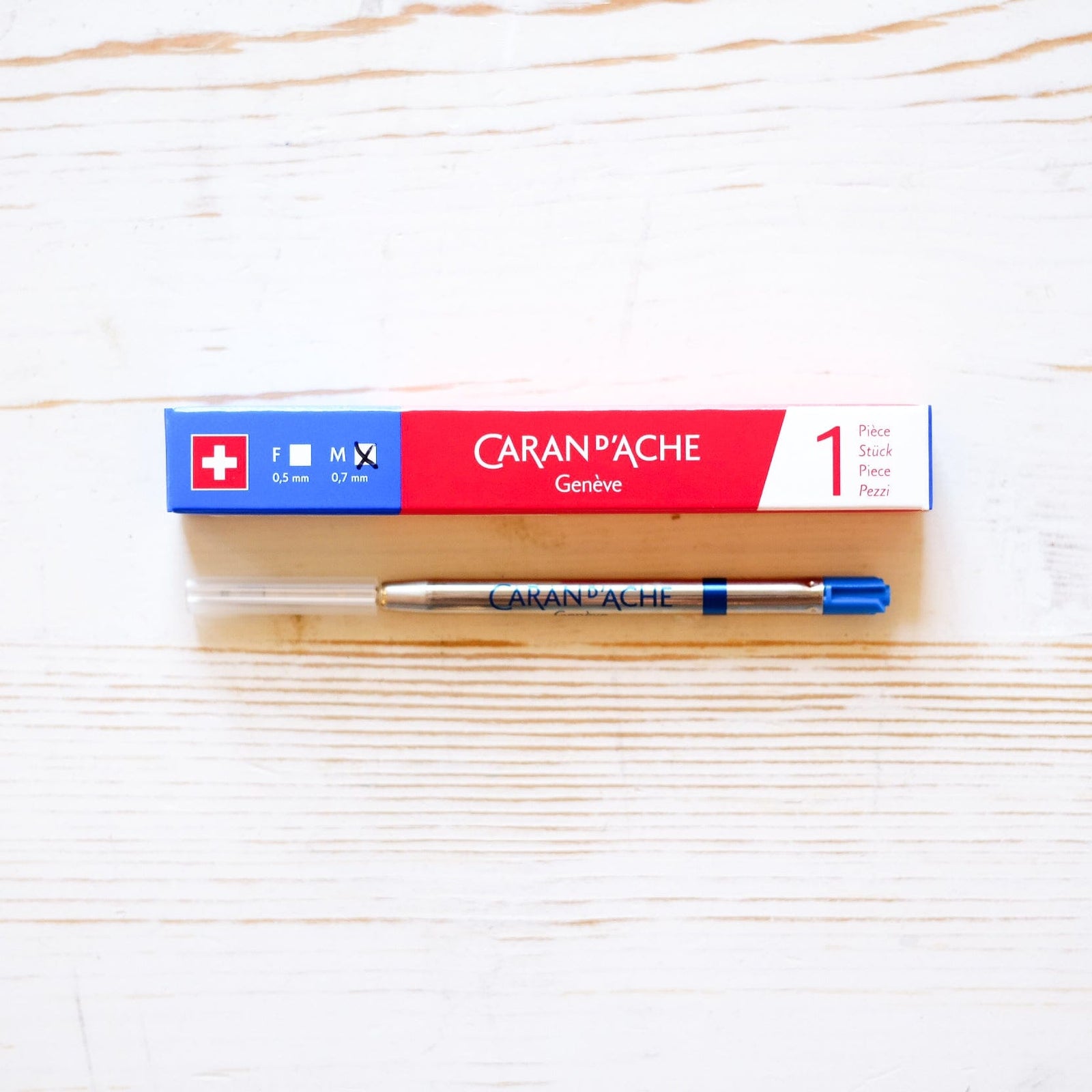 Ink Refill GOLIATH Cartridge, for 849™ Roller Pen, Medium Ink Cartridge Caran d'Ache 