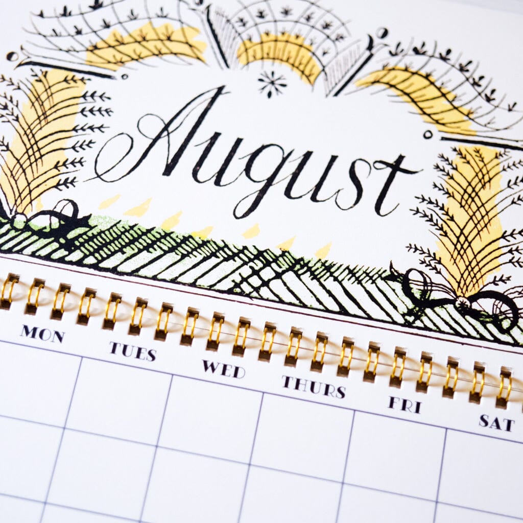 Parcel Perpetual Monthly Agenda Calendar Parcel 