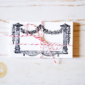 Antique-Inspired Book Plates Book Plate Parcel Laurel 