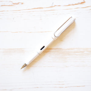LAMY Safari Fountain Pen LAMY Pen LAMY White Extra Fine 