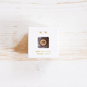 Wax Seal Stamps - Mini Wax Seal Stamp Written Word Calligraphy Envelope 