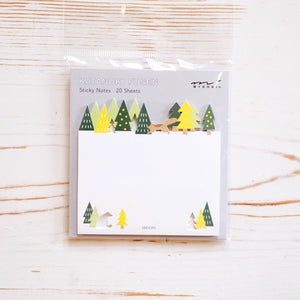 Midori Sticky Note Pad Sticky Note Midori Forest 