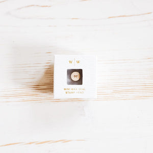 Wax Seal Stamps - Mini Wax Seal Stamp Written Word Calligraphy "To" 