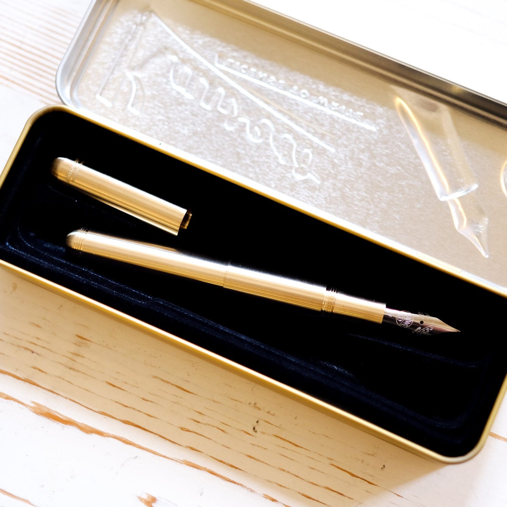 Kaweco Supra Fountain Pen: Brass Kaweco Pen Kaweco 