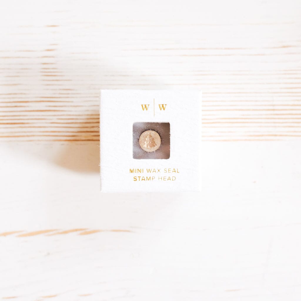 Wax Seal Stamps - Mini Wax Seal Stamp Written Word Calligraphy Tree 