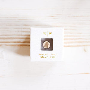 Wax Seal Stamps - Mini Wax Seal Stamp Written Word Calligraphy Gingerbread House 
