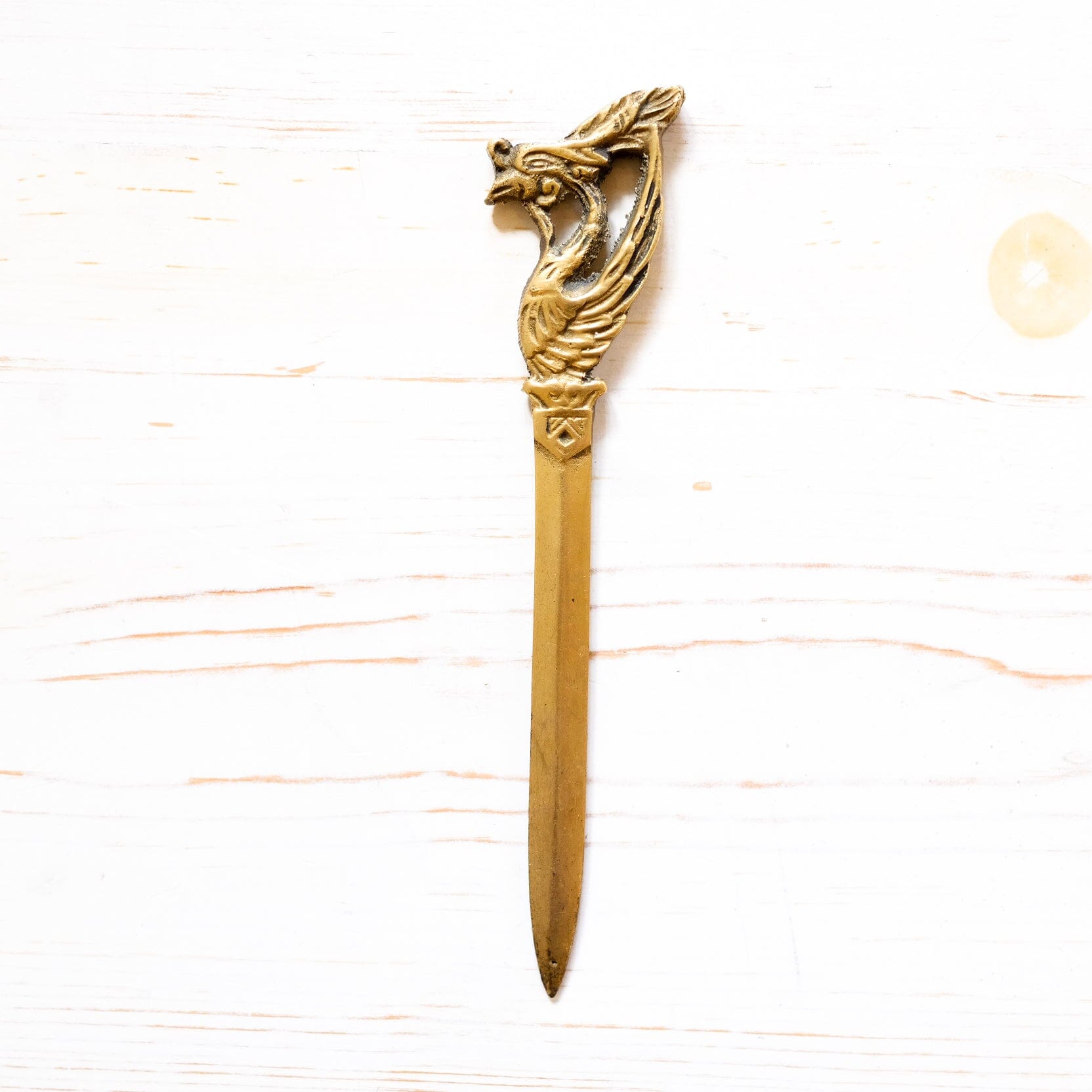 Vintage Letter Opener Letter Opener Antique Item Bird - D 
