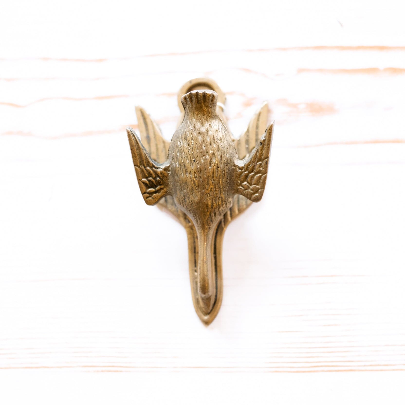 Antique Brass Clip home goods Antique Item Goose I 