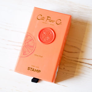 Wax Seal Stamps Wax Seal Stamp Cate Paper Co. Citrus Fruit 