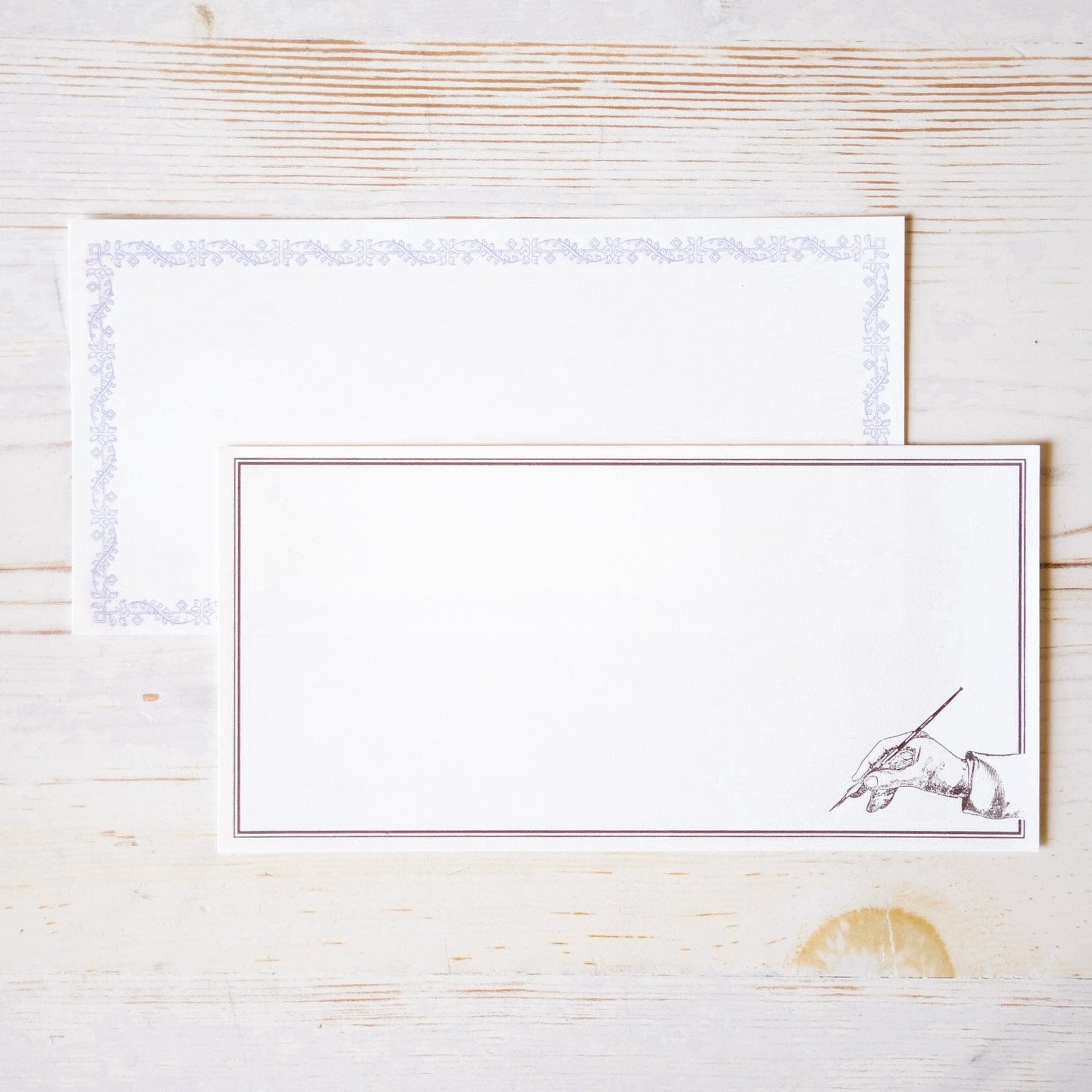 Letterpress Writing Stationery - Small Writing Stationery Papillon Press 