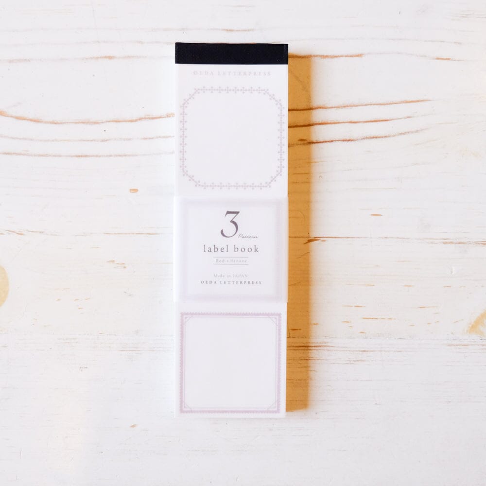 Letterpress Label Book label Oeda Letterpress 