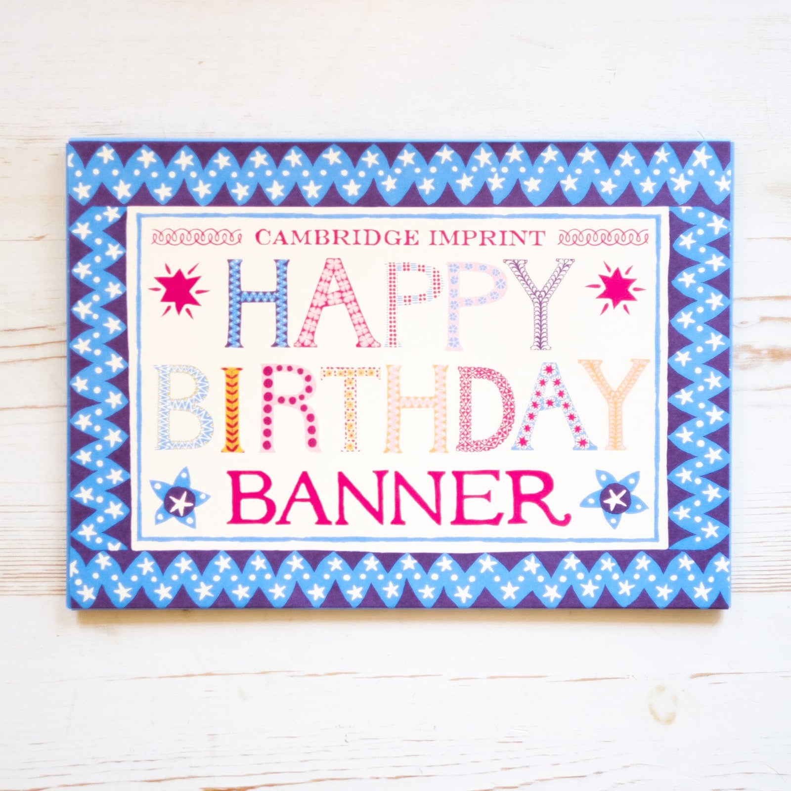 Birthday Banner Banner Cambridge Imprint 