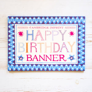Birthday Banner Banner Cambridge Imprint 