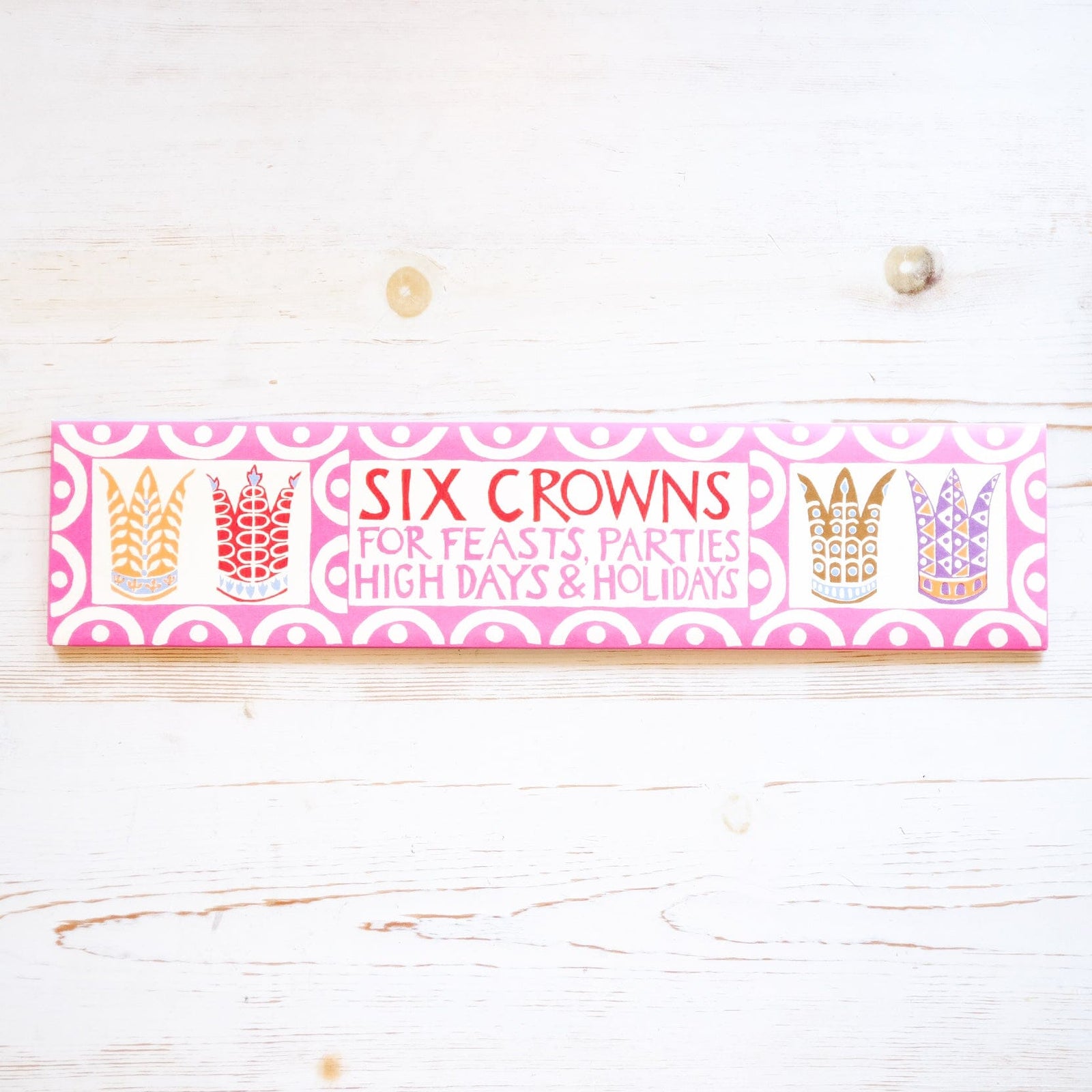 Six Crowns Paper Crown Cambridge Imprint 