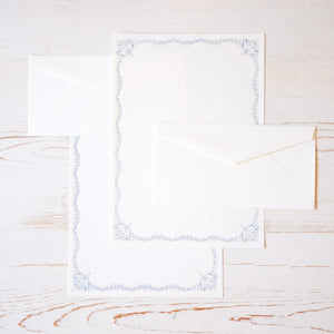 Letterpress Writing Stationery - Large Writing Stationery Papillon Press 