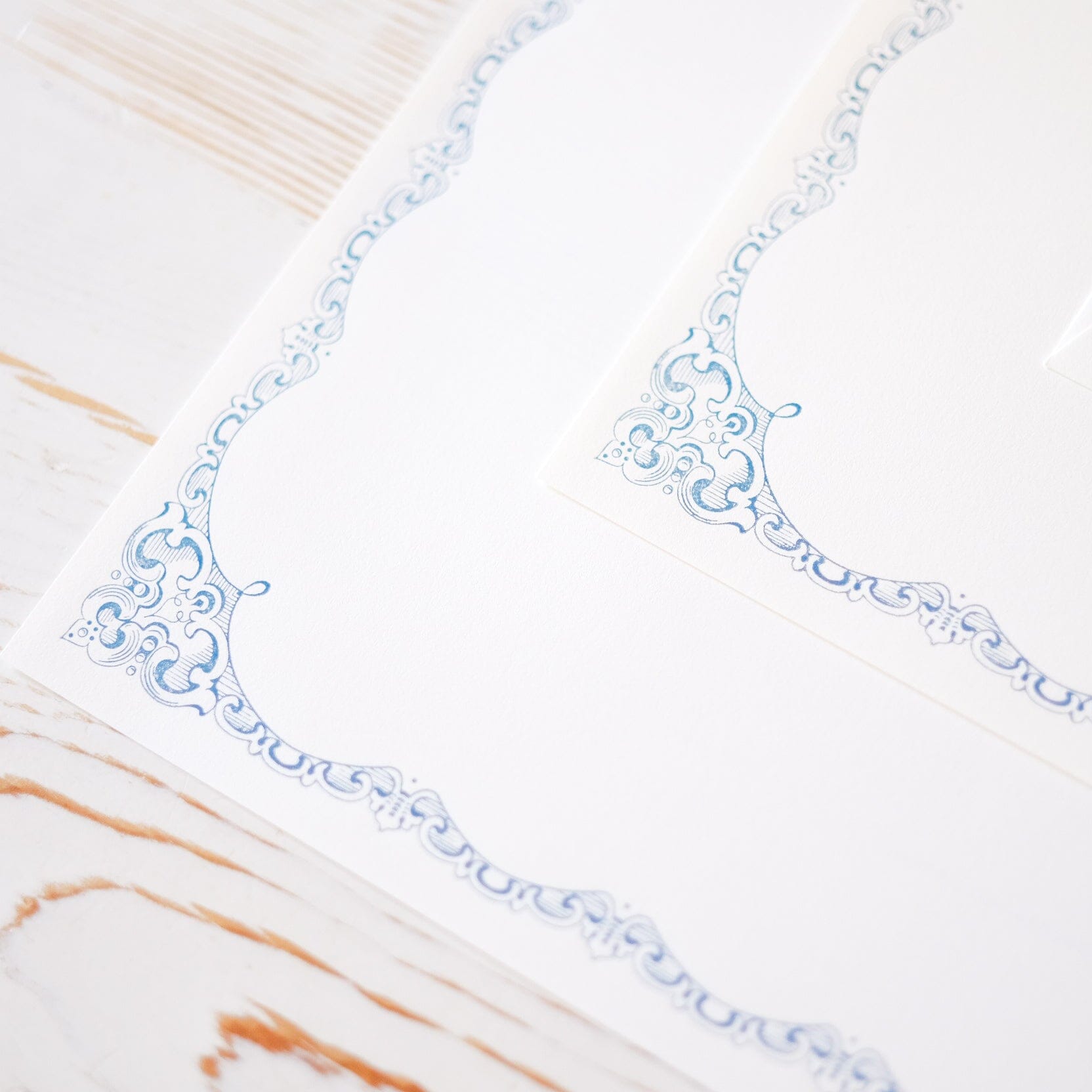 Letterpress Writing Stationery - Large Writing Stationery Papillon Press 