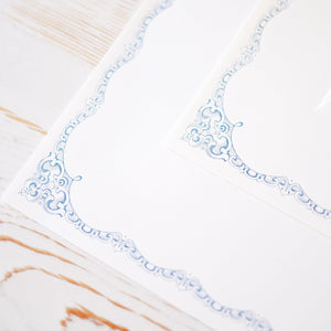 Letterpress Writing Stationery - Large Writing Stationery Papillon Press 