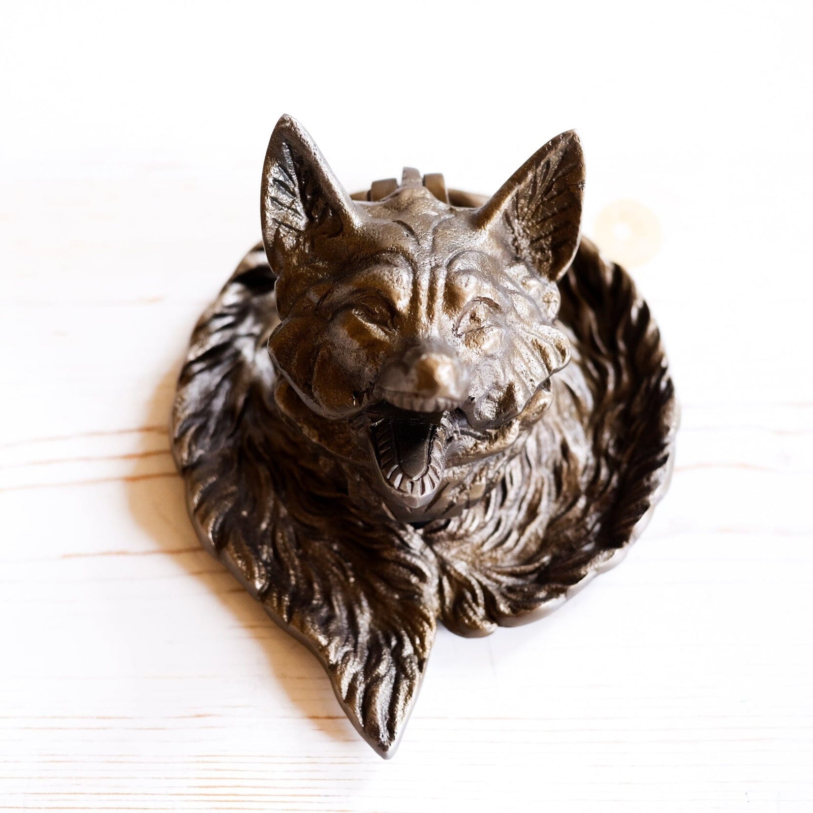 Fox Head Inkwell - Antique Reproduction Inkwell Madison Bay Co. 