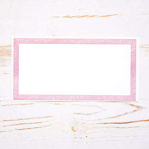 Letterpress Writing Stationery - Small Writing Stationery Papillon Press Pink Floral 