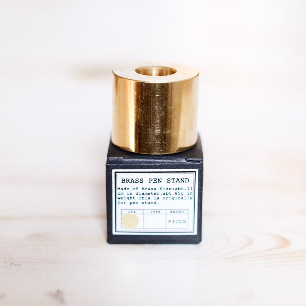 Brass Pen Stand 1 Pen Stand Papillon Press 