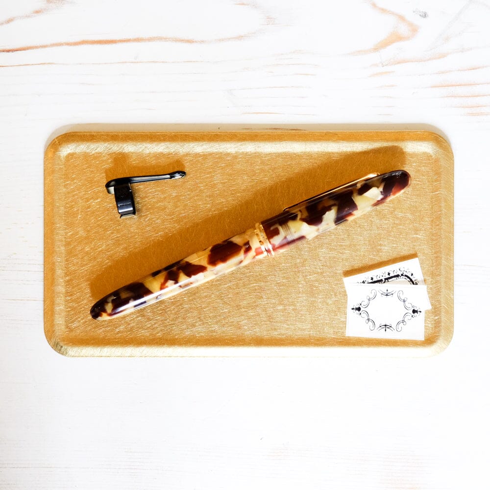 Brass Flat Tray Tray Papillon Press 