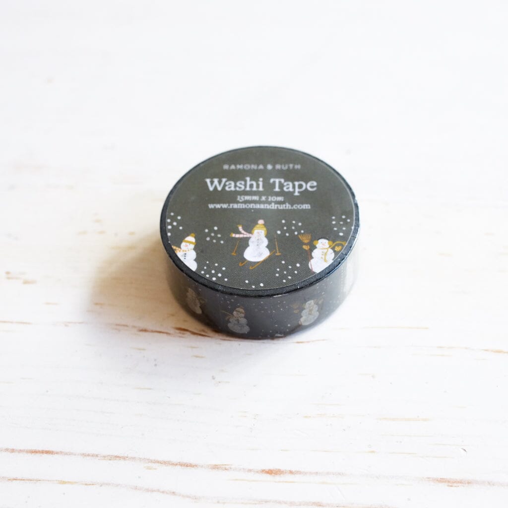 Ramona & Ruth Washi Tape Washi Tape Ramona & Ruth Snowman 