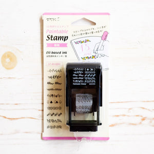 Paintable Stamp - Midori Stamp Midori Plant 