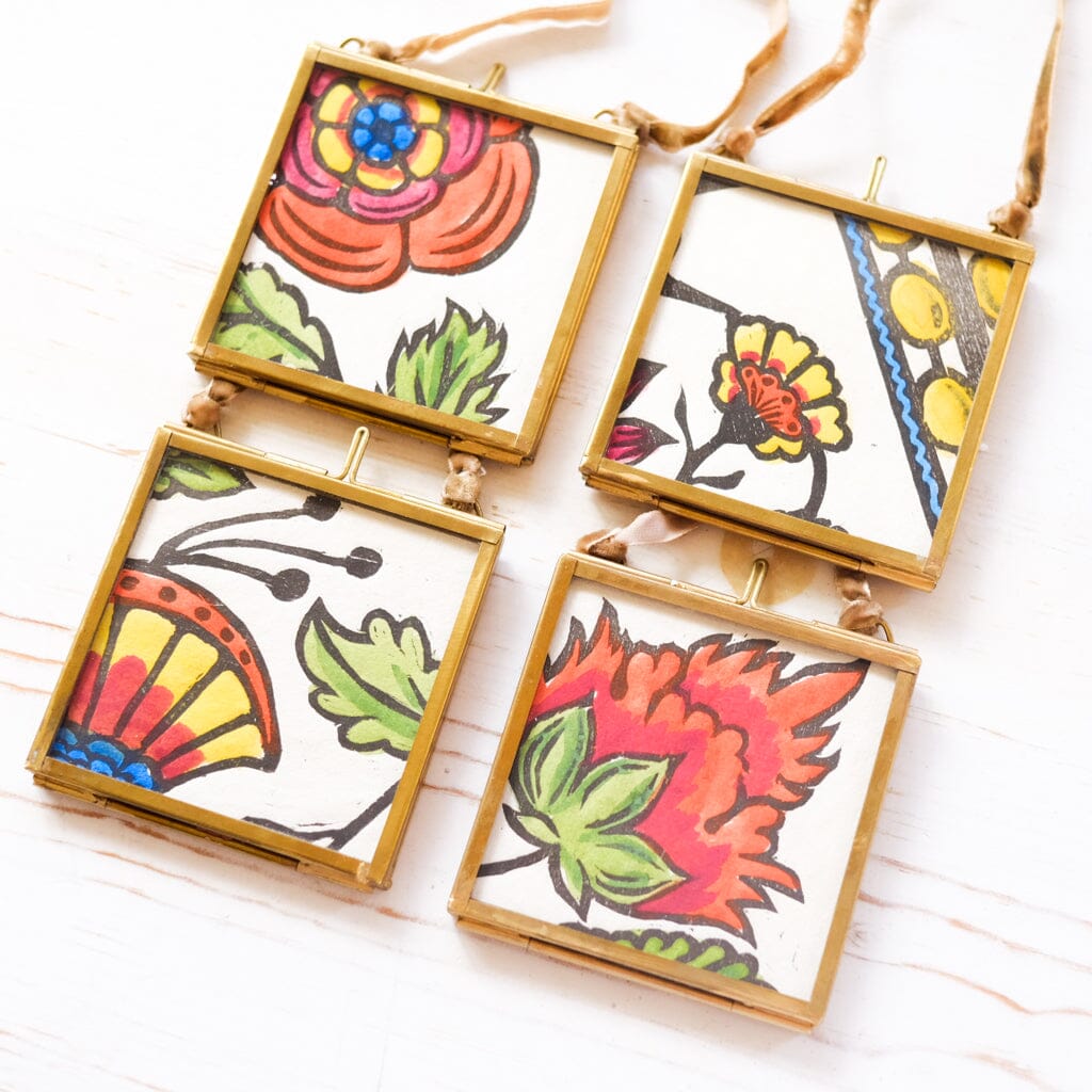 Brass Frame Ornaments Ornament Papillon Press 