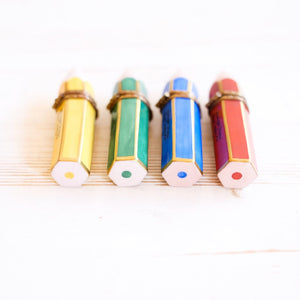 Limoges Red Pencil Trinket Box Trinket Box Limoges 