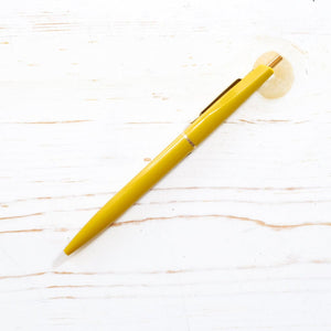 Ultra Low-Viscosity Ball Pen Ballpoint Pen Anterique Mustard Yellow 