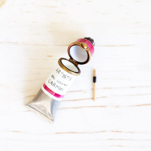 Limoges Carmin Paint Tube Trinket Box Trinket Box Limoges 