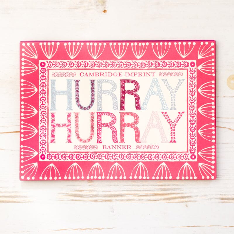 Hurray Hurray Banner Banner Cambridge Imprint 