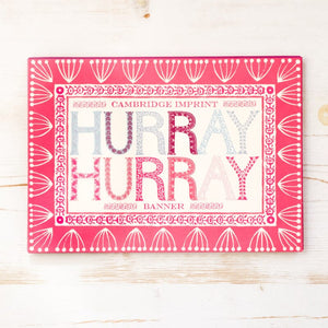 Hurray Hurray Banner Banner Cambridge Imprint 