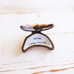 Limoges Croissant Trinket Box Trinket Box Limoges 
