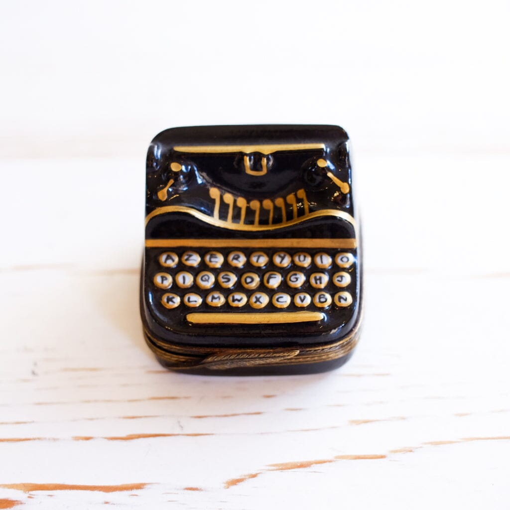 Limoges Typewriter Trinket Box Trinket Box Limoges 