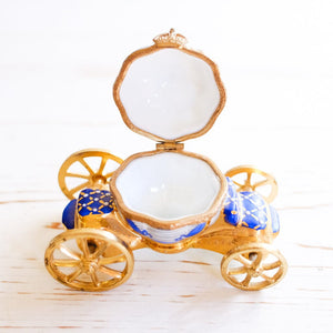 Limoges Cinderella Carriage Trinket Box Trinket Box Limoges 