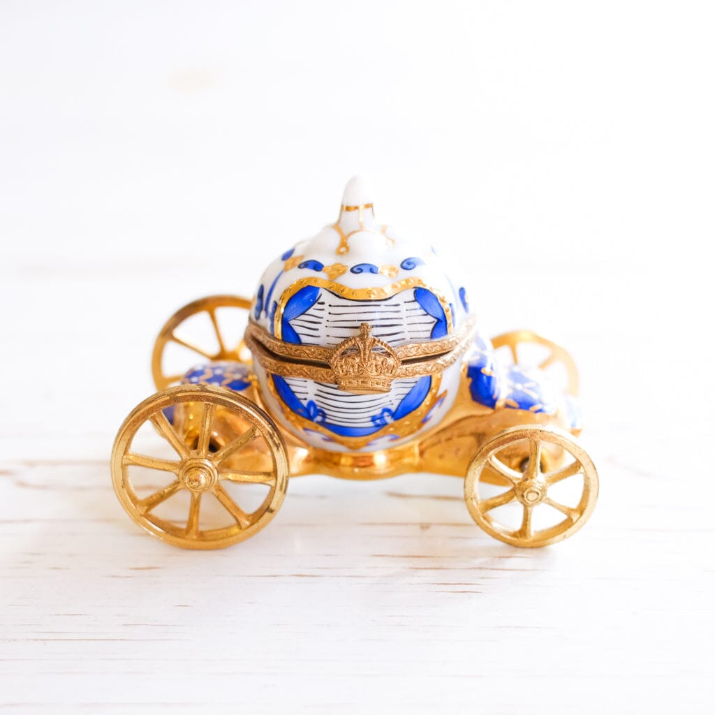 Limoges Cinderella Carriage Trinket Box Trinket Box Limoges 